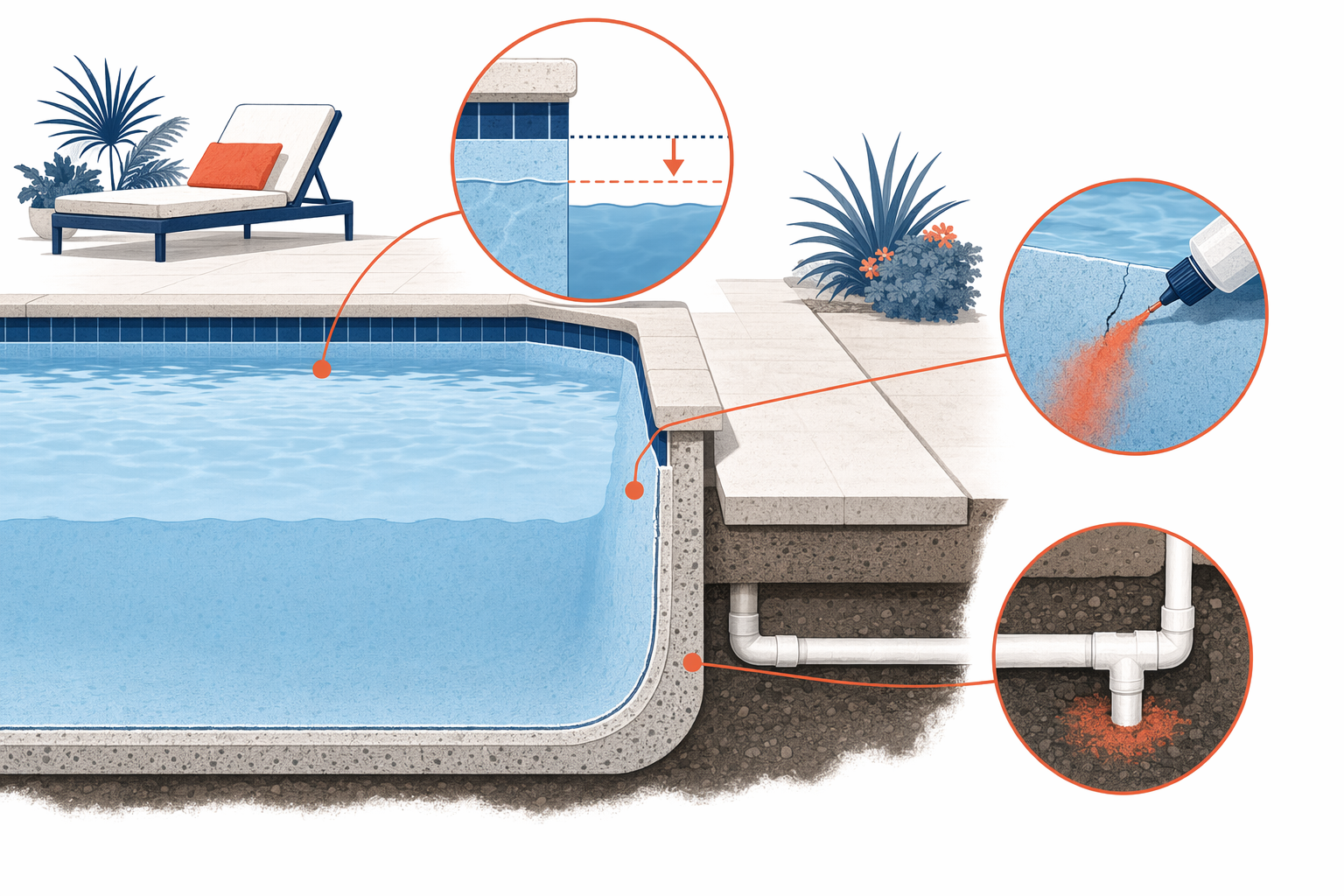 Illustration for Leak detection & repair
