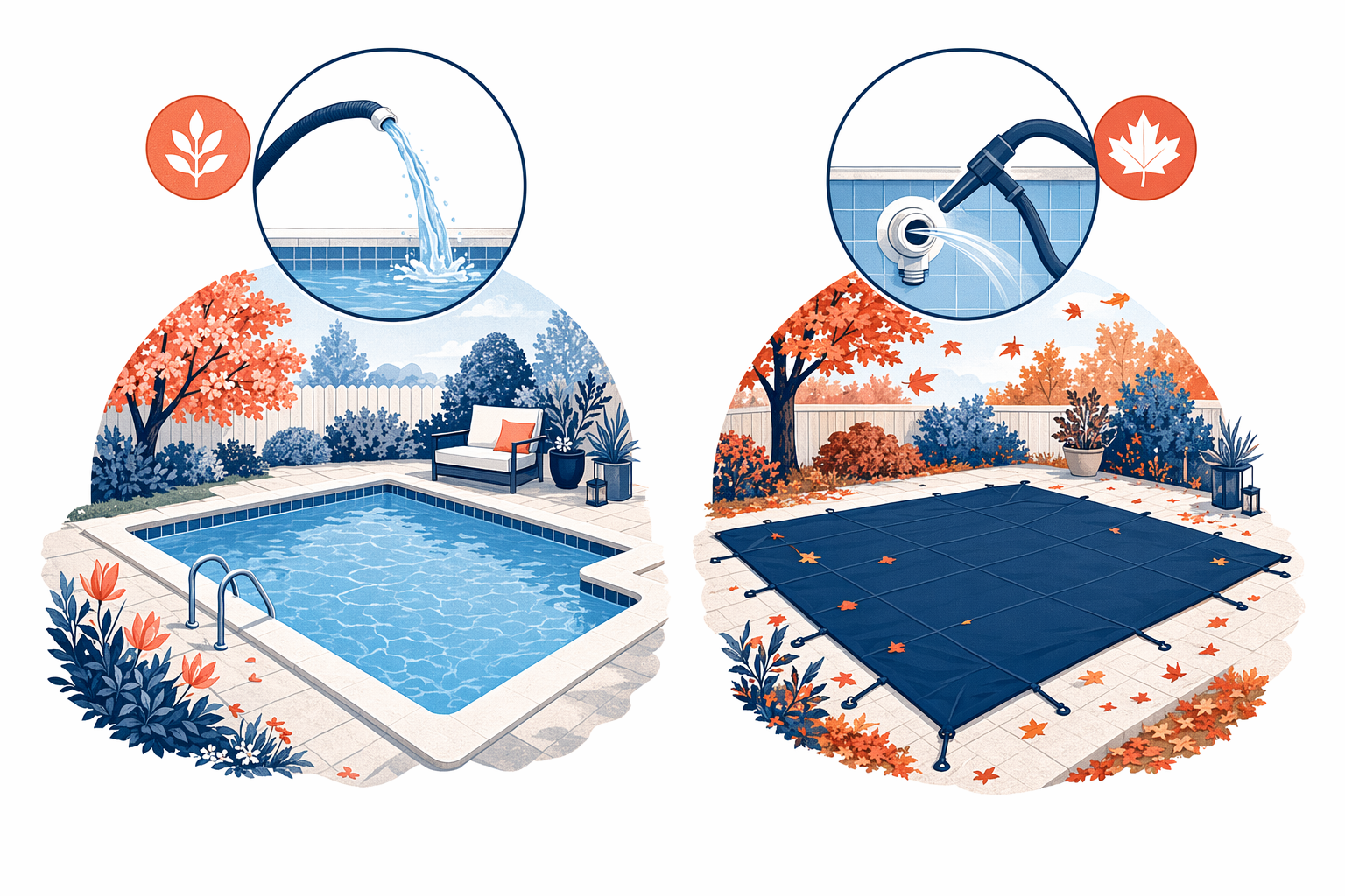 Illustration for Seasonal openings & closings