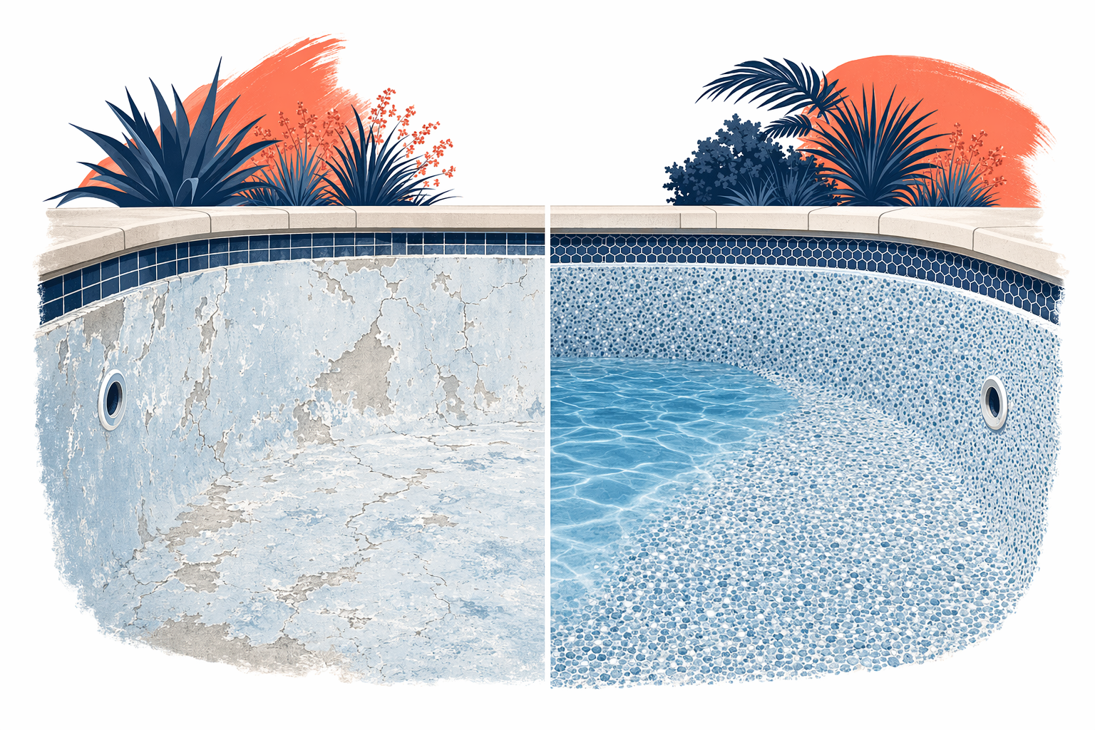 Illustration for Pool resurfacing & renovation